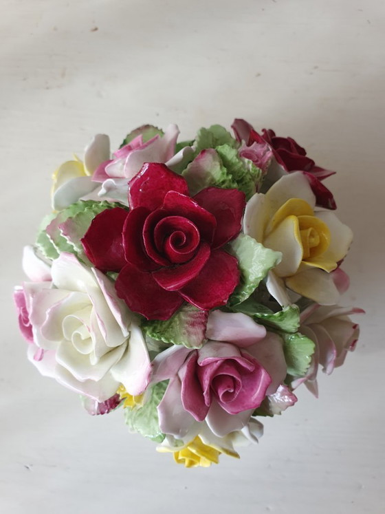 Image 1 of Royal Doulton flower basket – Bone China – England 14x12cm