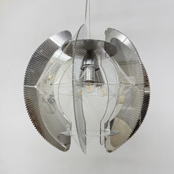 Image 1 of Paul Second Hanglamp Vintage Plexiglas Met Draad
