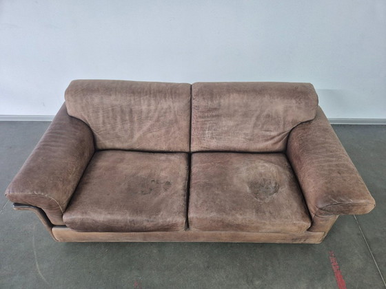 Vintage De Sede DS-68 Bruin Lederen Bank – Banken, Leather (photo 4 of 15)