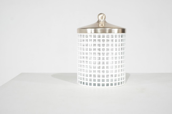 Image 1 of Sucrier De Josef Hoffmann Pour Bieffeplast, Italie, Années 1980s