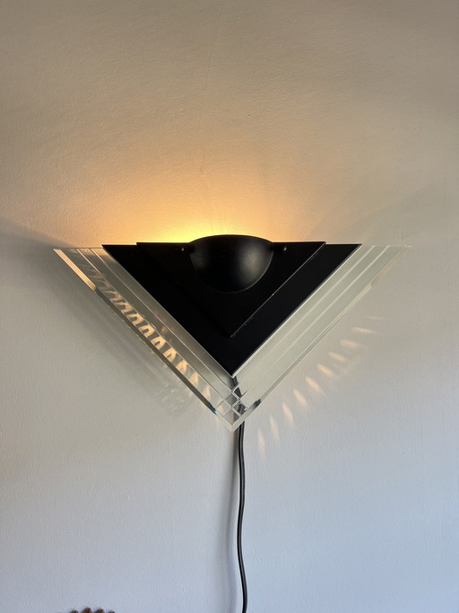 Lámpara de pared Herda estilo Memphis