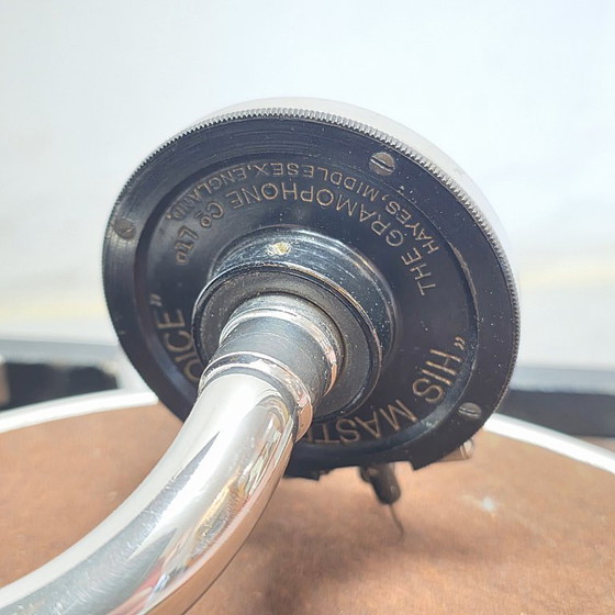 Image 1 of HMV suitcase gramophone model 101, late 1920s