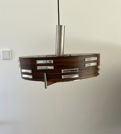 Lampada a sospensione in stile Space Age – hanglampen, Metal, Plastic (photo 2 of 5)