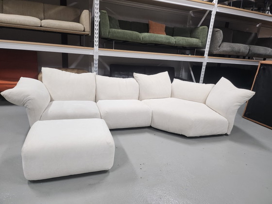Edra - Standard bank + poef by Francesco Binfaré – Modular sofas, Wool, Modern (photo 3 of 13)