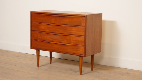 Image 1 of Vintage ladekast | Teak | 4 lades | Deens
