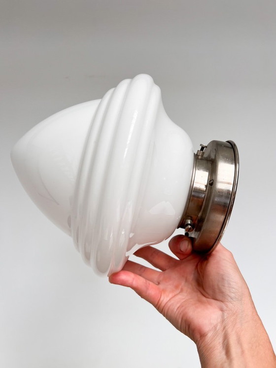 Image 1 of Set of 2 Art Deco Acorn lamps by GISO/Gispen, 1930s