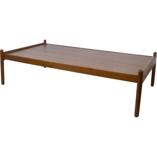 Tavolino da caffè vintage scandinavo in teak, 1960
