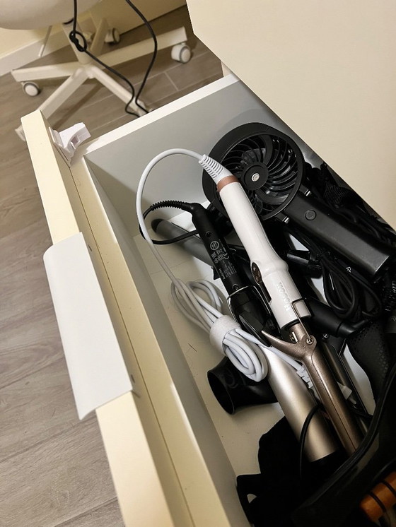 Image 1 of Custom-made dressing table with illuminated mirror