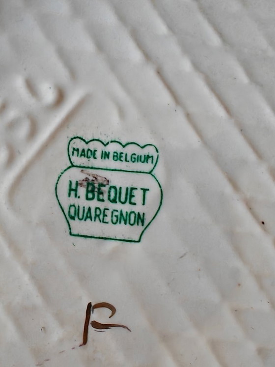 Image 1 of Grote Vintage Design Vaas van Hubert Bequet België – 1950s