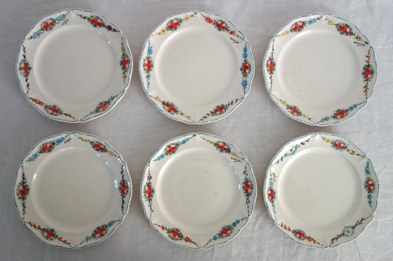 6 piatti da dessert vintage decorati a mano di Villeroy & Boch – Stoviglie, Ceramic (photo 2 of 10)