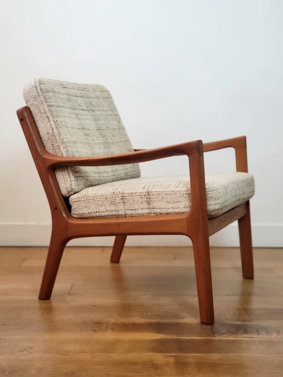 Image 1 of Chaises Senator vintage conçues par Ole Wansher pour Cado, Danemark, 1960