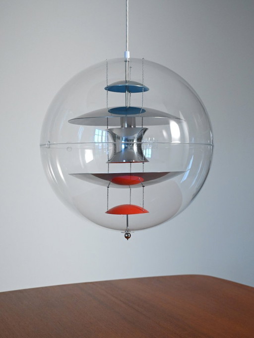 Lampada a sospensione danese "VP Globe" di Verner Panton per Louis Poulsen, 1970
