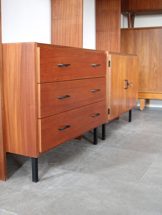 Image 1 of Système mural modulaire autoportant vintage de Simpla Lux