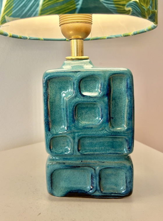 Image 1 of Oost-Duitse designlamp uit het midden van de 20e eeuw, gemaakt van een vaas door VEB Strehla.