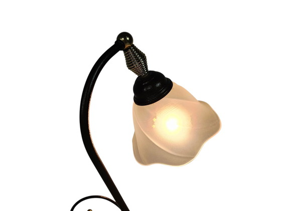 Image 1 of Massive - AF Cincuanta Italie - lampe à poser - lampe lustre - lampe de table - métal - verre - 90's