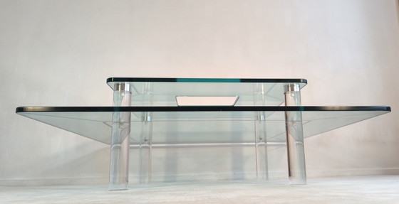 ✨💎 Marais International MTB110 — Eccezionale Tavolino da caffè in Altuglas e Vetro | Design Parigino 💎✨ (photo 4 of 20)