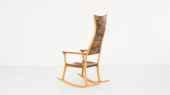 Image 1 of Donald Gordon, Rocking Chair in Kauri and Oak – New Zealand Studio Craft, 2004