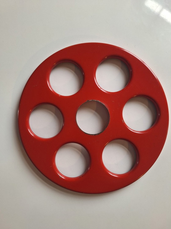 Image 1 of Vintage Rosconi Coat Rack Space Age metal 70s
