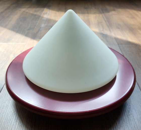 Image 1 of Vintage Massive cone-shaped ceiling light from the 1980s/90s.