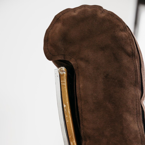 Image 1 of Fauteuil design Renato Balestra Cinova 1973, acier chromé, antiquités modernes