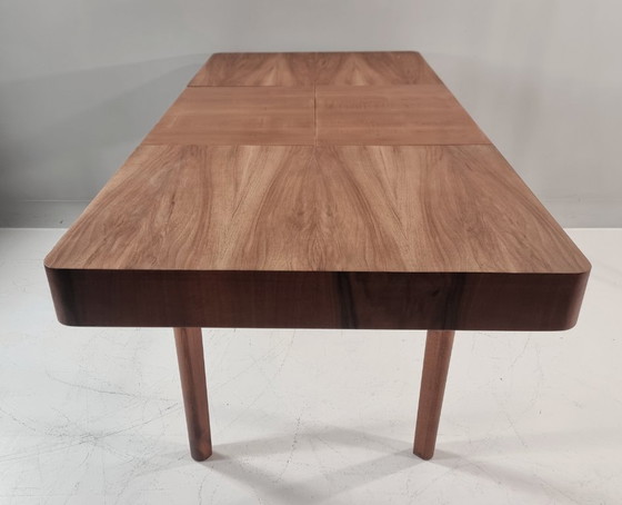 Image 1 of Art Deco Dining Table in Walnut, 1960s