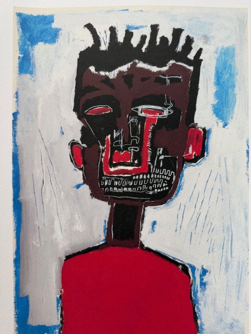 Jean Michel Basquiat (1960-1988) Self Portrait 1984, Copyright Estate Of Jean Michel Basquiat, Licensed By Artestar NY....