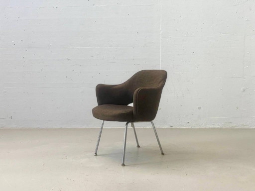 Vintage Knoll International Armlehnstuhl, 1970er Jahre – fauteuils, Chrome (photo 2 of 12)