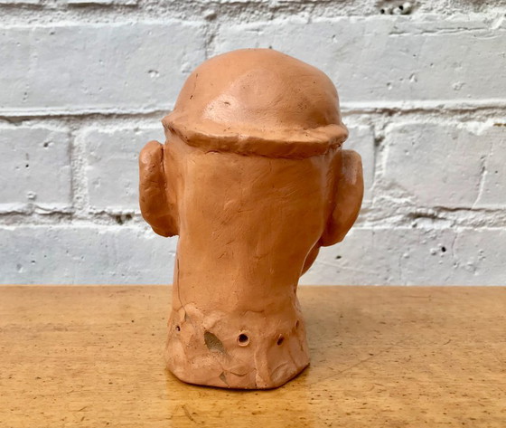 Image 1 of Scultura d'epoca, busto di uomo in argilla