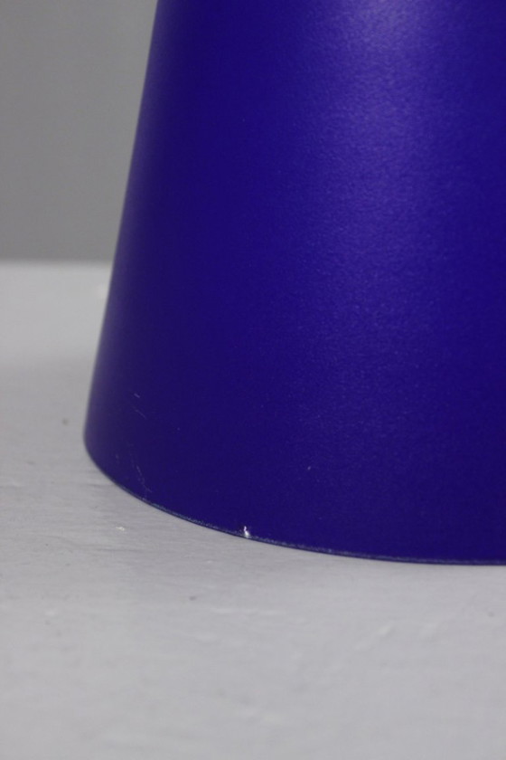 Image 1 of Lampada vintage "Teepee" di SCE per Habitat, blu, 35 cm, design postmoderno, anni '90