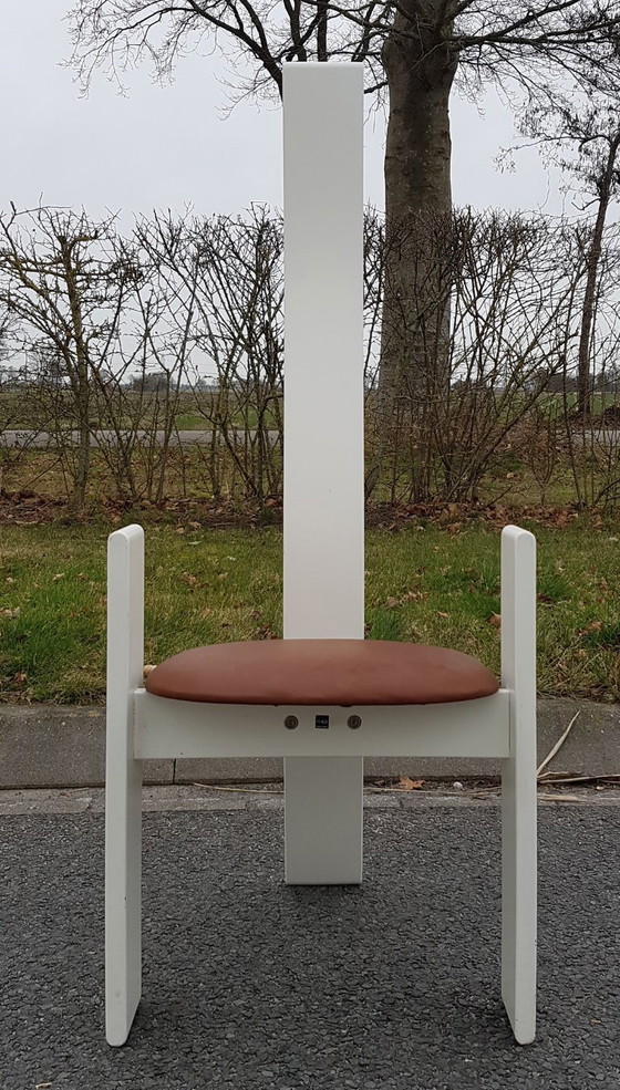 Image 1 of Golem dining chair designed by Vico Magistetti for Poggi