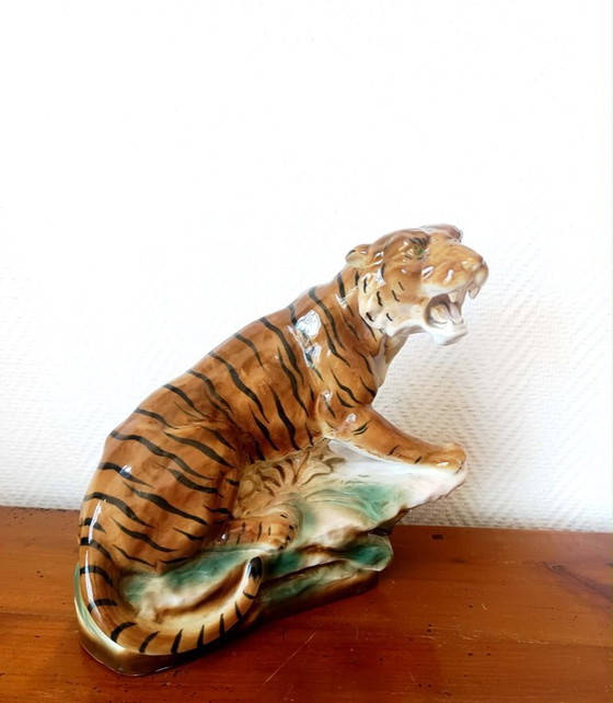Image 1 of Ceramic tiger circa 1940/1950