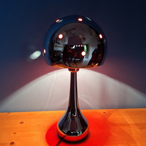 Image 1 of Speelse 80's mushroom design tafellamp 