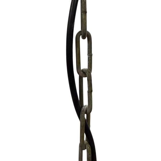 Image 1 of Suspension industrielle vintage n° 2 par Esla avec miroirs