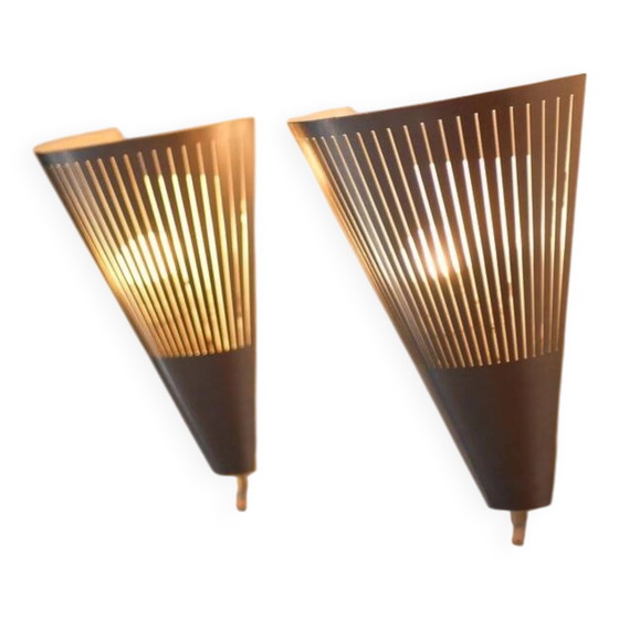 Image 1 of Appliques murales modernistes Klyka du milieu du siècle par Ikea, Suède, 1987, lot de 2.