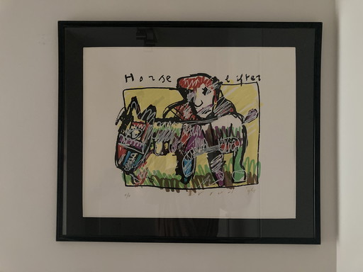 Screen print Herman Brood