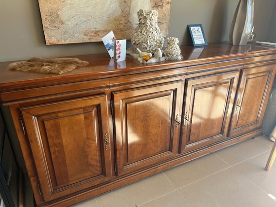 Image 1 of 5-teiliges Wohnzimmer-Set – Hochwertiges klassisches Kirschholz