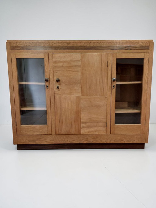 antique cabinet Hague School small bookcase