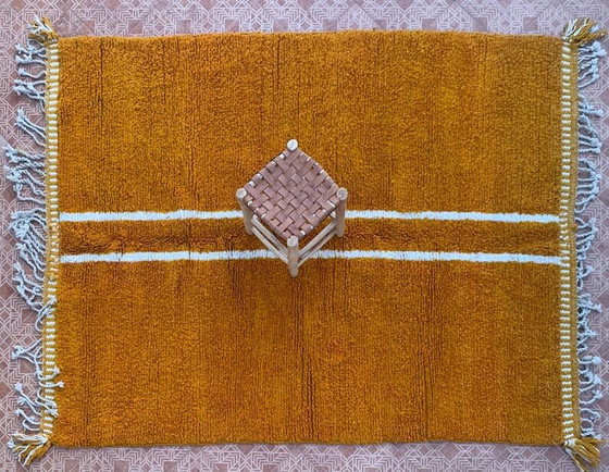 Handgemaakt traditioneel Beni Ouraine-tapijt – Alberto Bazzani, Vloerkleden en tapijten, Wool (photo 5 of 8)