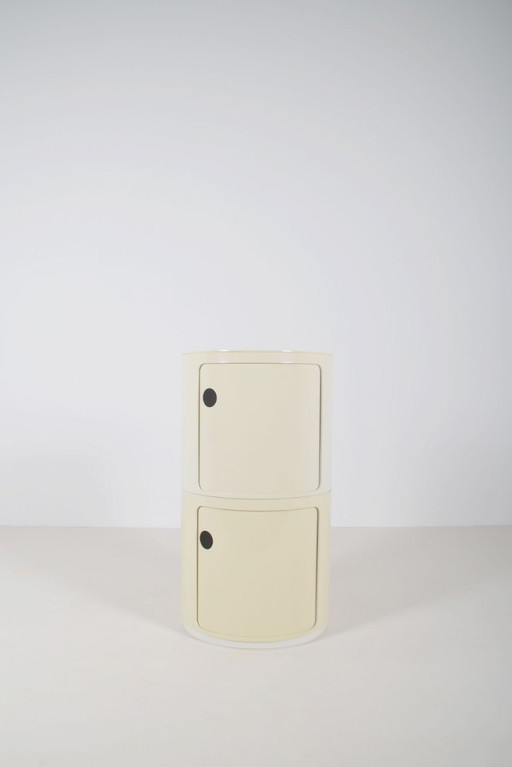 Componibili XL vintage disegnati da Anna Castelli per Kartell, anni '70