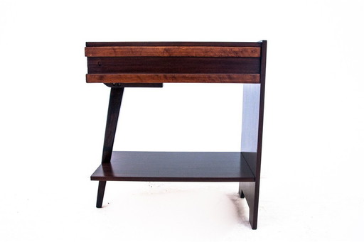 Table d'appoint Art déco, Pologne, années 1950
