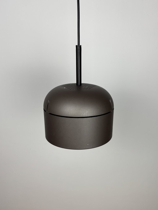 Staff Leuchten Arnold Berges Duo, Vintage Pendant Lamp, Space Age, Mid Century, Industrial Design, Germany, 1970s, Model 5518