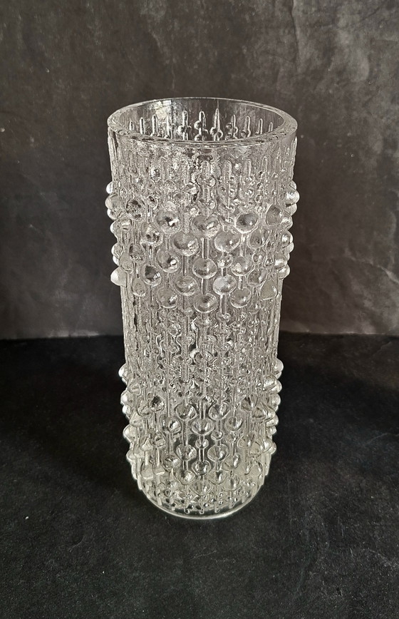 Image 1 of Sklo Union Hermanova Hut Candle Wax vase. František Pečený 1974.