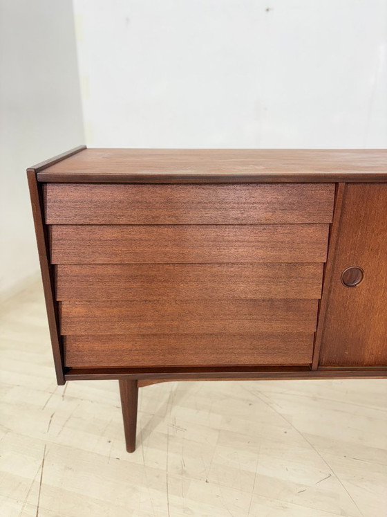 Image 1 of Very beautiful mid-century sideboard / teak sideboard from the 1960s / vintage teak sideboard