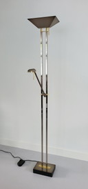 Deknudt floor lamp, design Willy Rizzo, Belgium 1970s