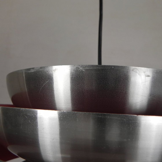 Vintage aluminum Pendant lamp Lakro Amstelveen, 1960s – Aluminium (photo 9 of 15)