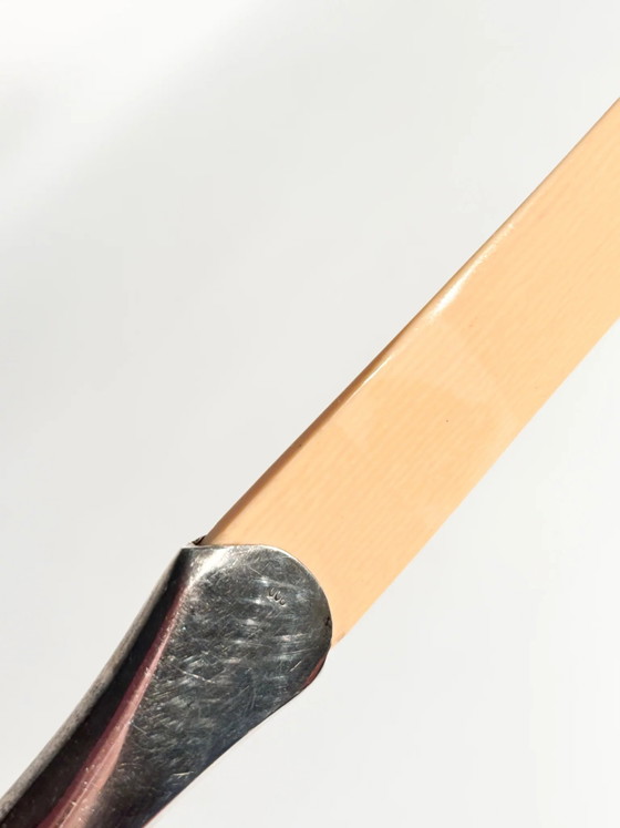 Papiermesser aus Kunstharz aus den 1950er Jahren mit silbernem Griff – Dekorative Objekte, Silver (photo 6 of 6)