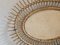 Specchio da parete ovale vintage in rattan, anni '70 – Glass, Organic Modern (photo 8 of 10)