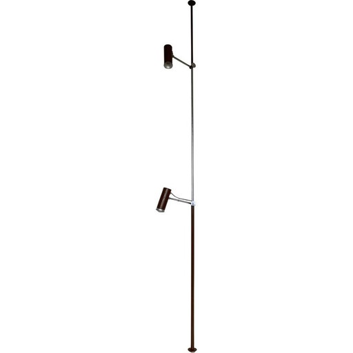Vintage plafondlamp van Josef Hůrka voor Napako, Tsjecho-Slowakije 1960