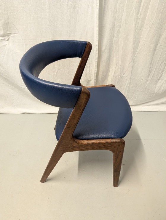 Image 1 of Famosa sedia di design danese "Fire" (T21) di Kai Kristiansen - anni '60