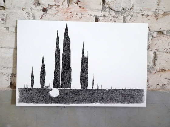 François Trocquet, Composizione, 2010, Serigrafia – Stampe artistiche (photo 4 of 4)